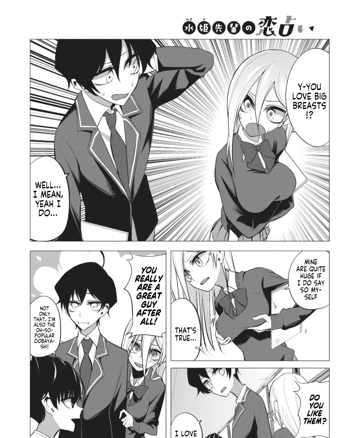 Mizuki-senpai no Koi Uranai - Page 10