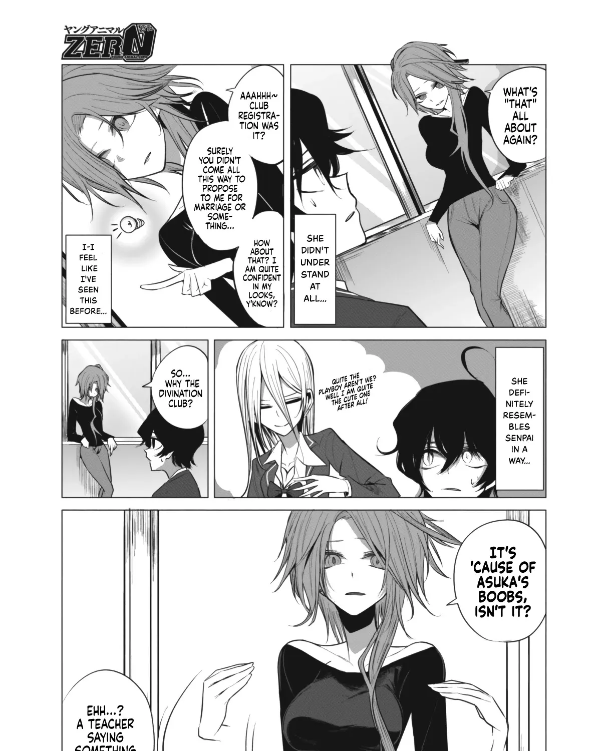 Mizuki-senpai no Koi Uranai - Page 4