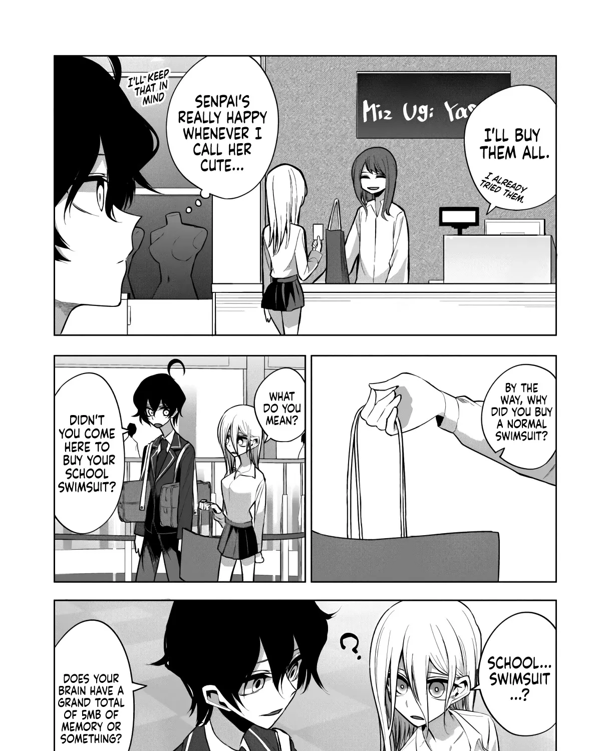 Mizuki-senpai no Koi Uranai - Page 12