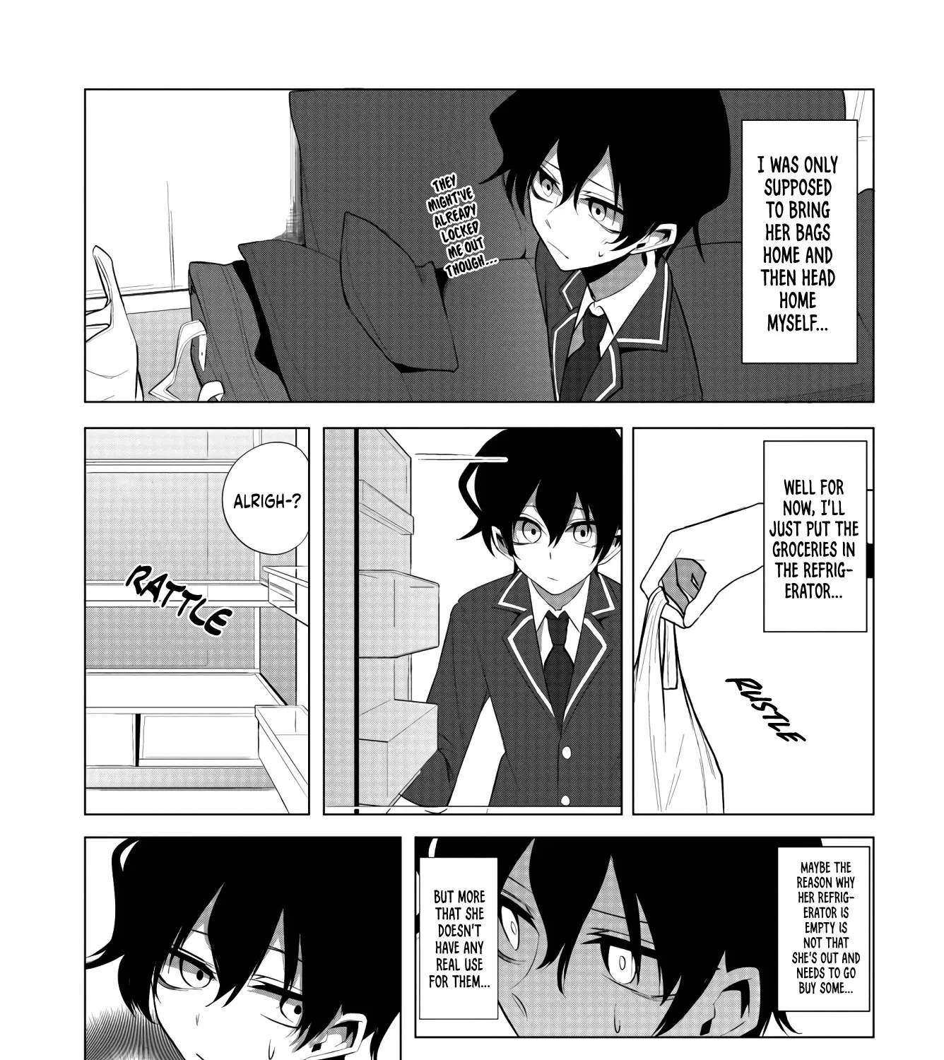 Mizuki-senpai no Koi Uranai - Page 4