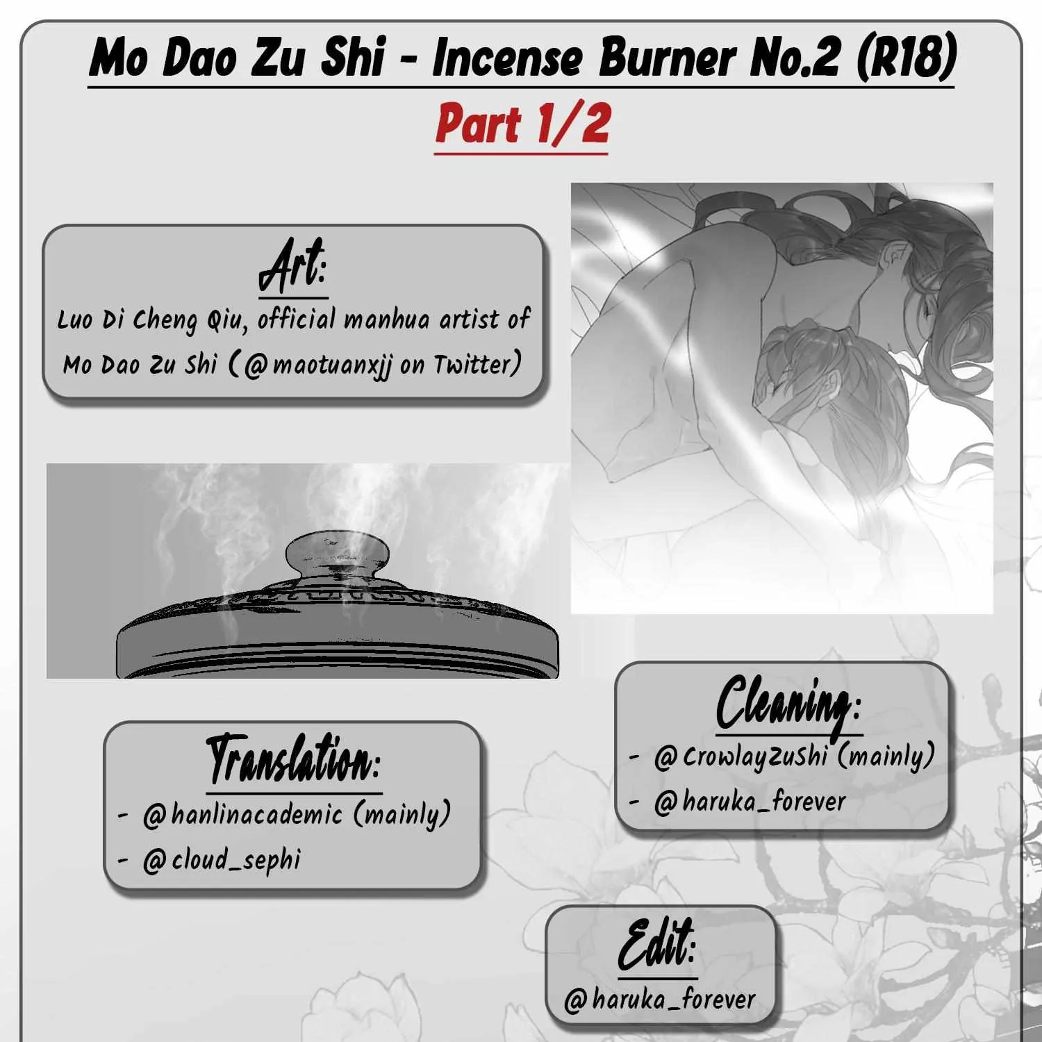 Mo Dao Zu Shi - Incense Burner [香炉] Dj Chapter 3 page 2 - MangaKakalot