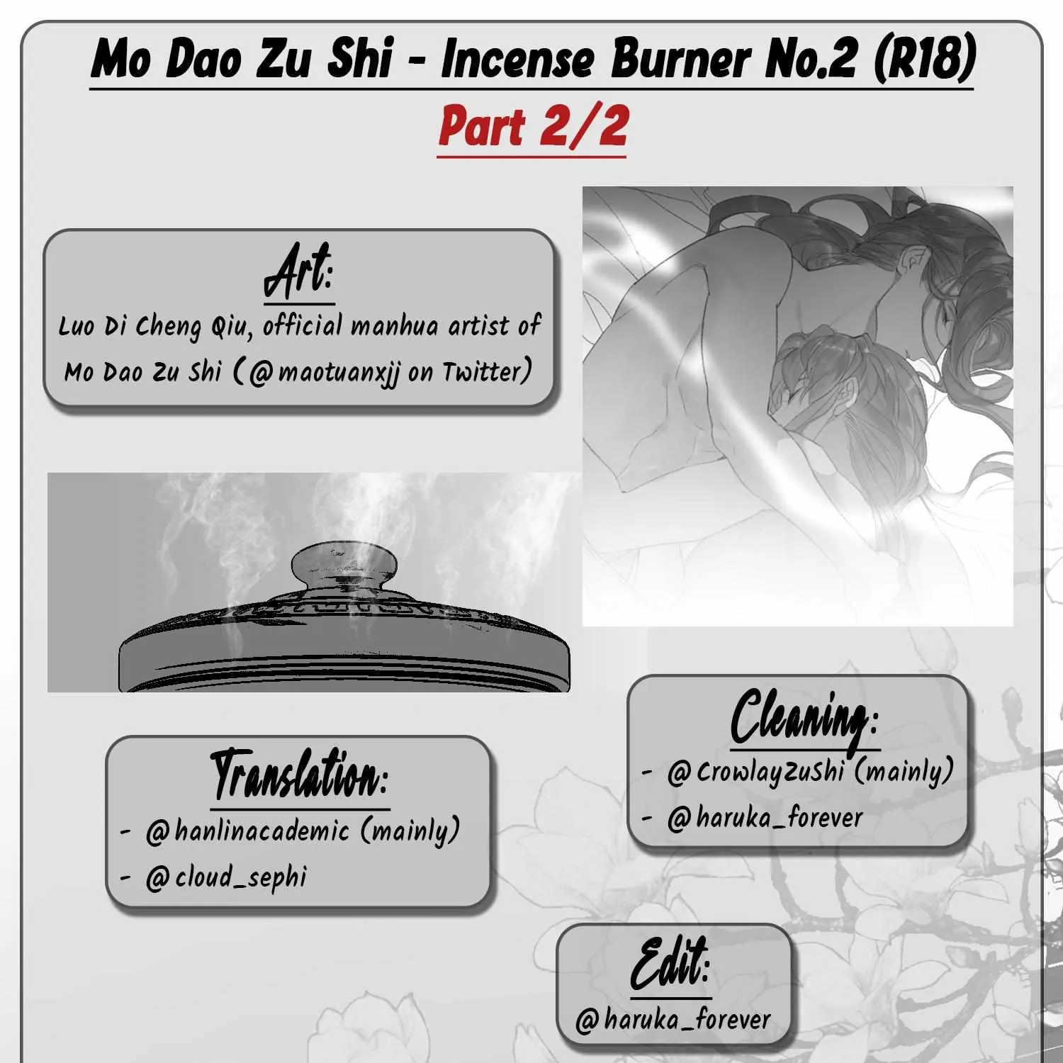 Mo Dao Zu Shi - Incense Burner [香炉] Dj Chapter 4 page 2 - MangaKakalot