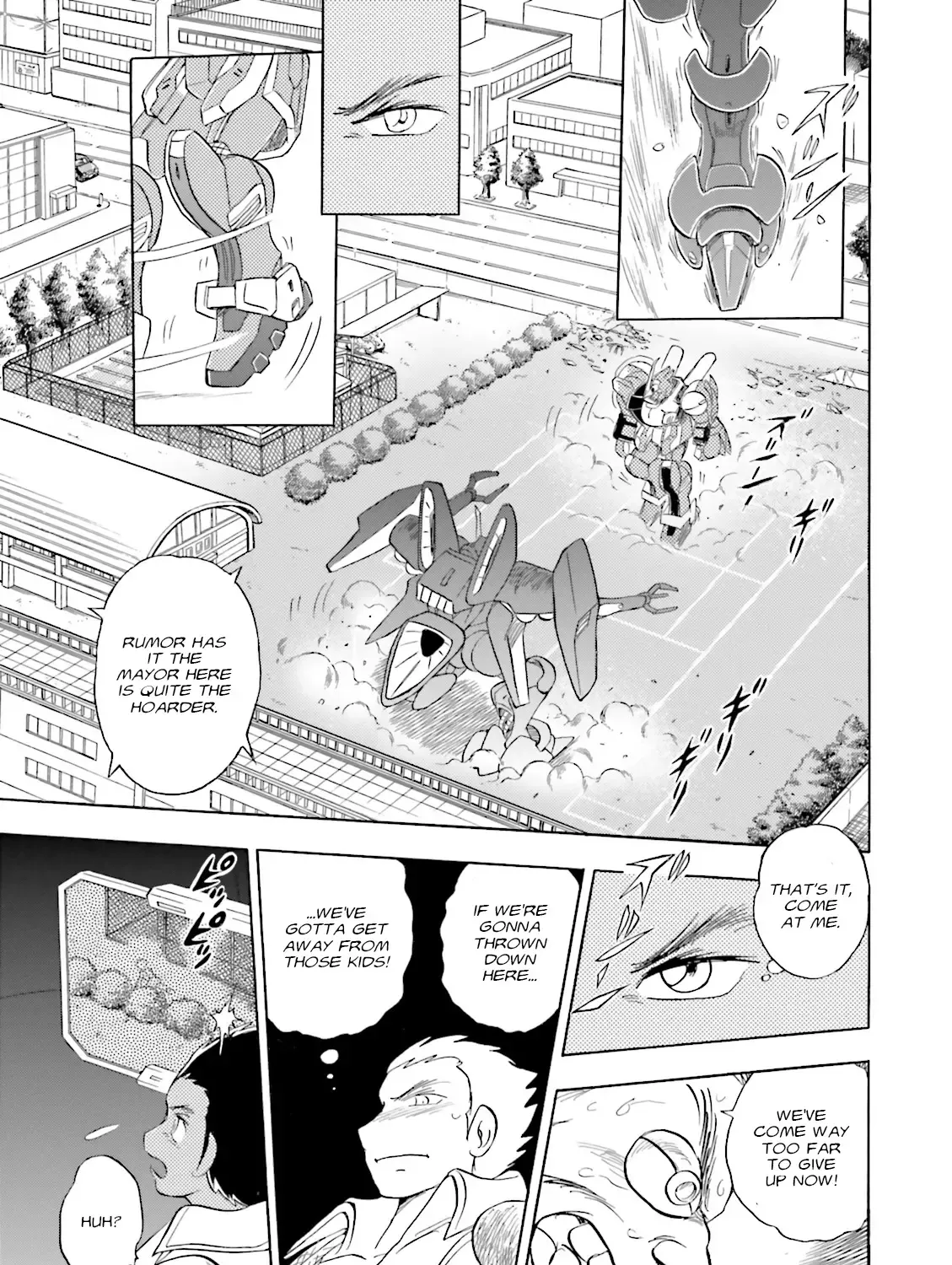 Mobile Suit Cross Born Gundam Dust - Page 92