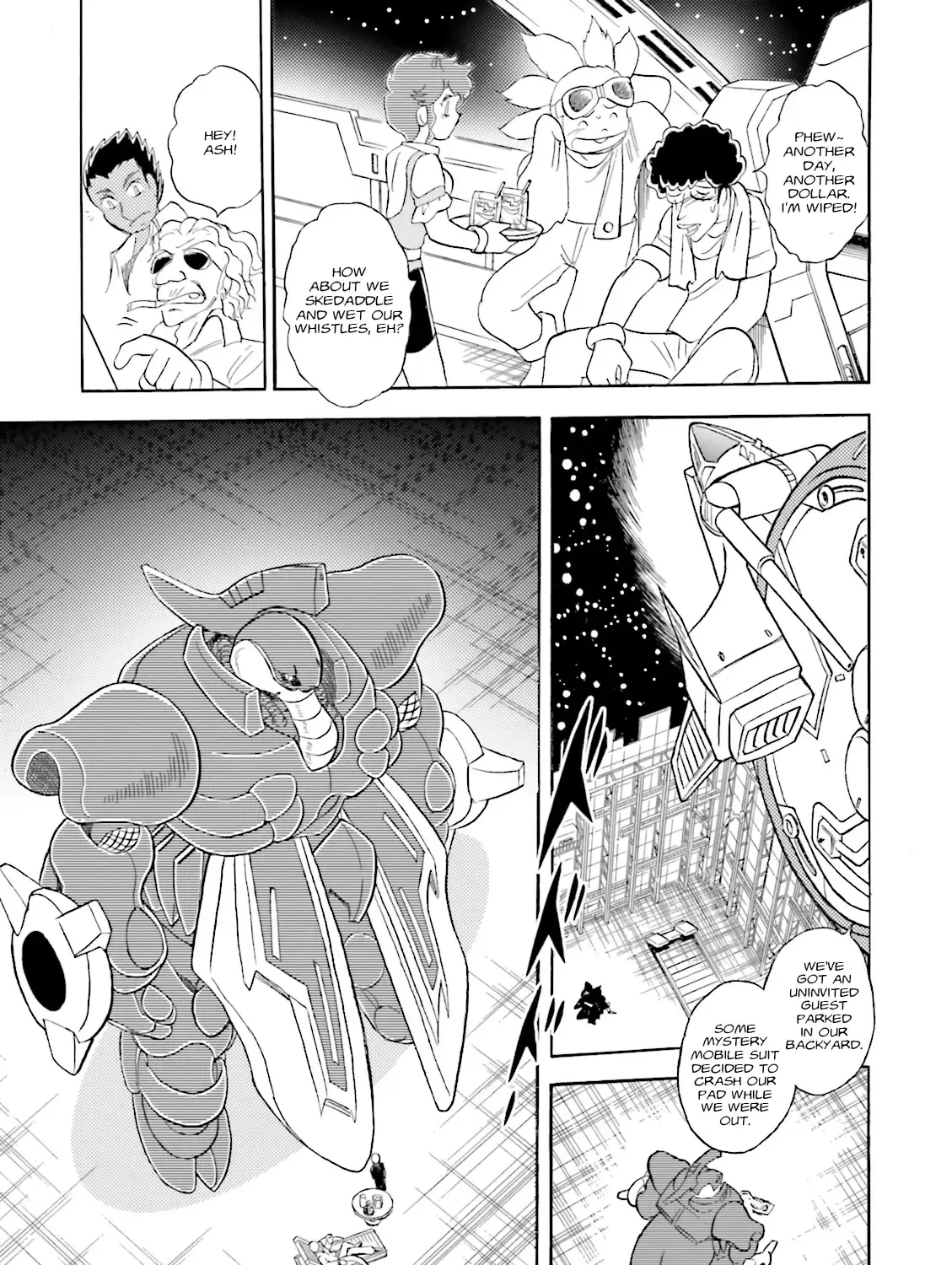 Mobile Suit Cross Born Gundam Dust - Page 40