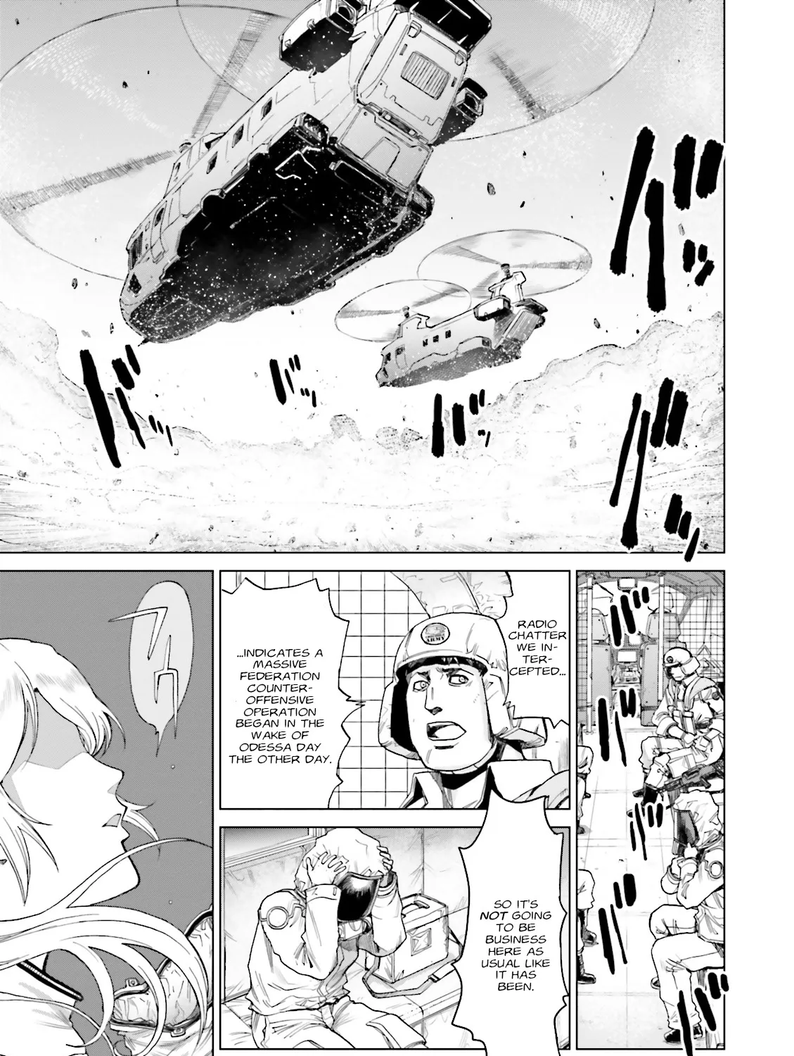 Mobile Suit Gundam Ground Zero - Rise From The Ashes - Page 11