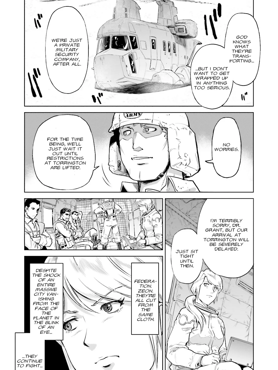 Mobile Suit Gundam Ground Zero - Rise From The Ashes - Page 35