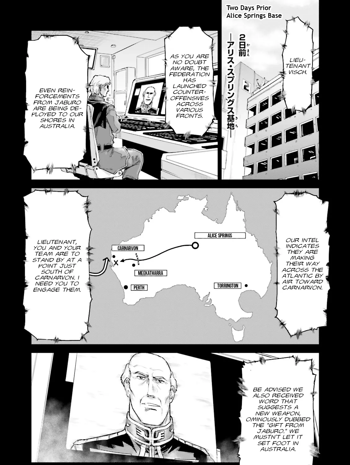 Mobile Suit Gundam Ground Zero - Rise From The Ashes - Page 37