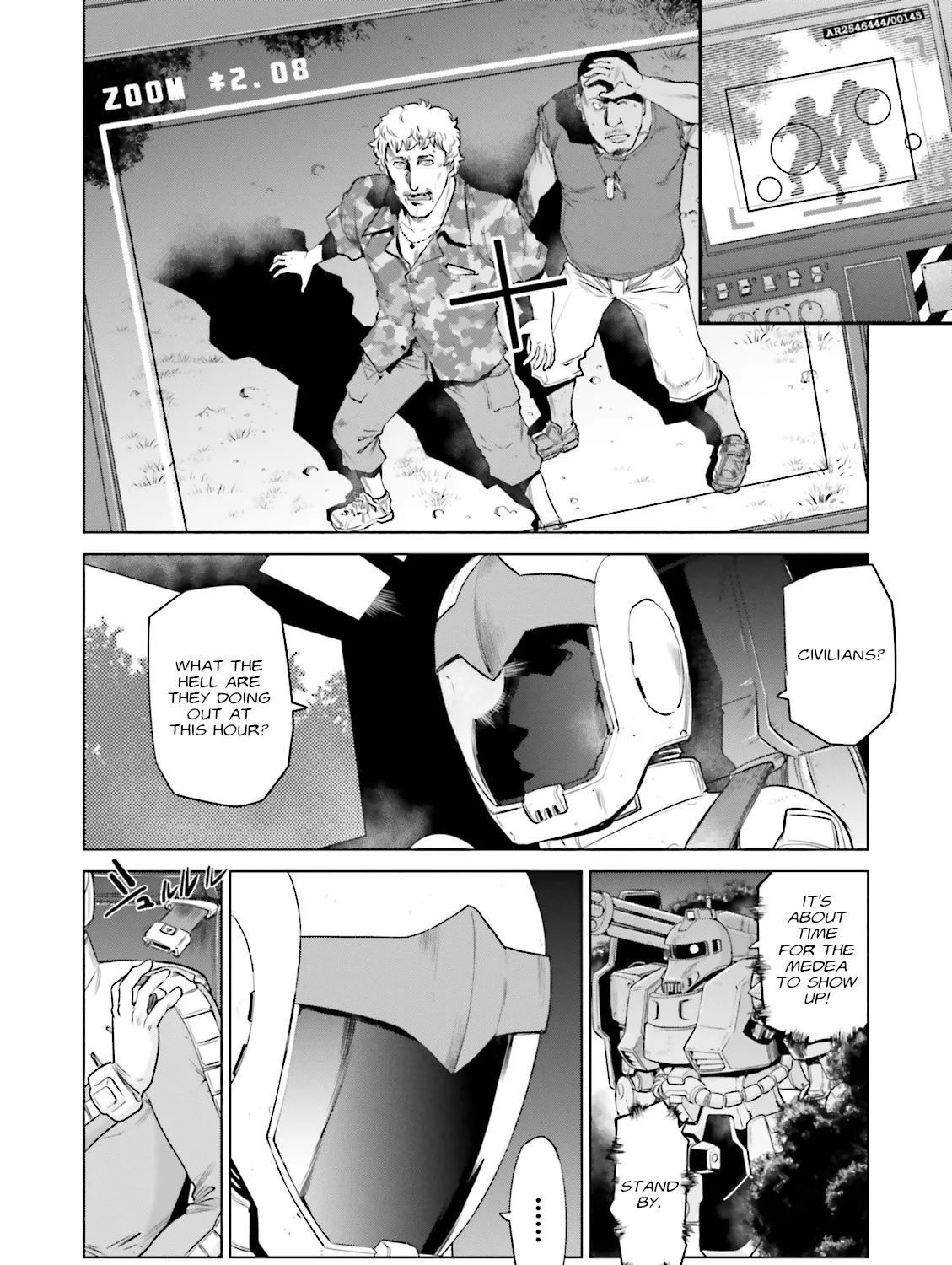 Mobile Suit Gundam Ground Zero - Rise From The Ashes - Page 43