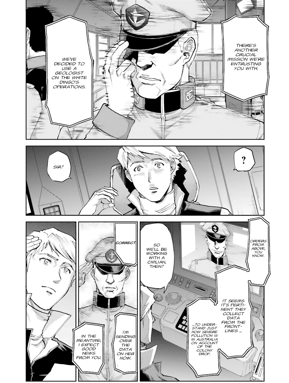 Mobile Suit Gundam Ground Zero - Rise From The Ashes - Page 31