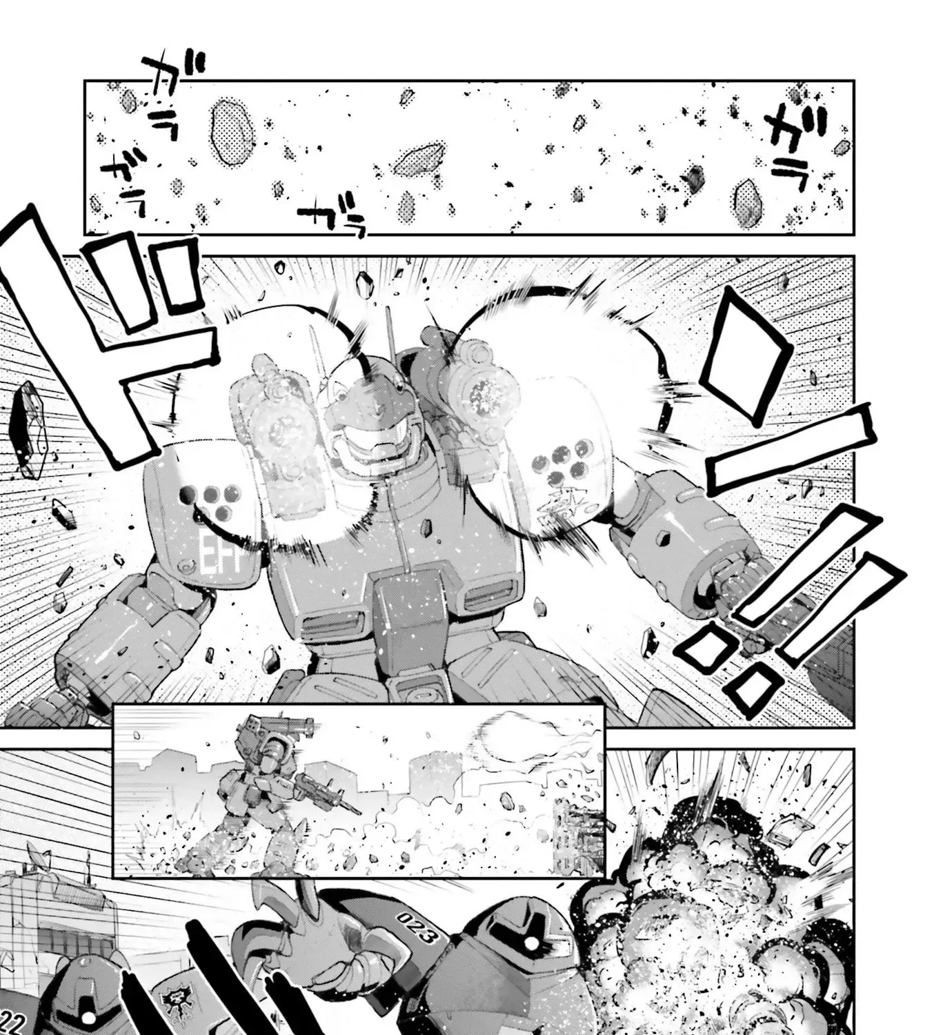 Mobile Suit Gundam Ground Zero - Rise From The Ashes - Page 12