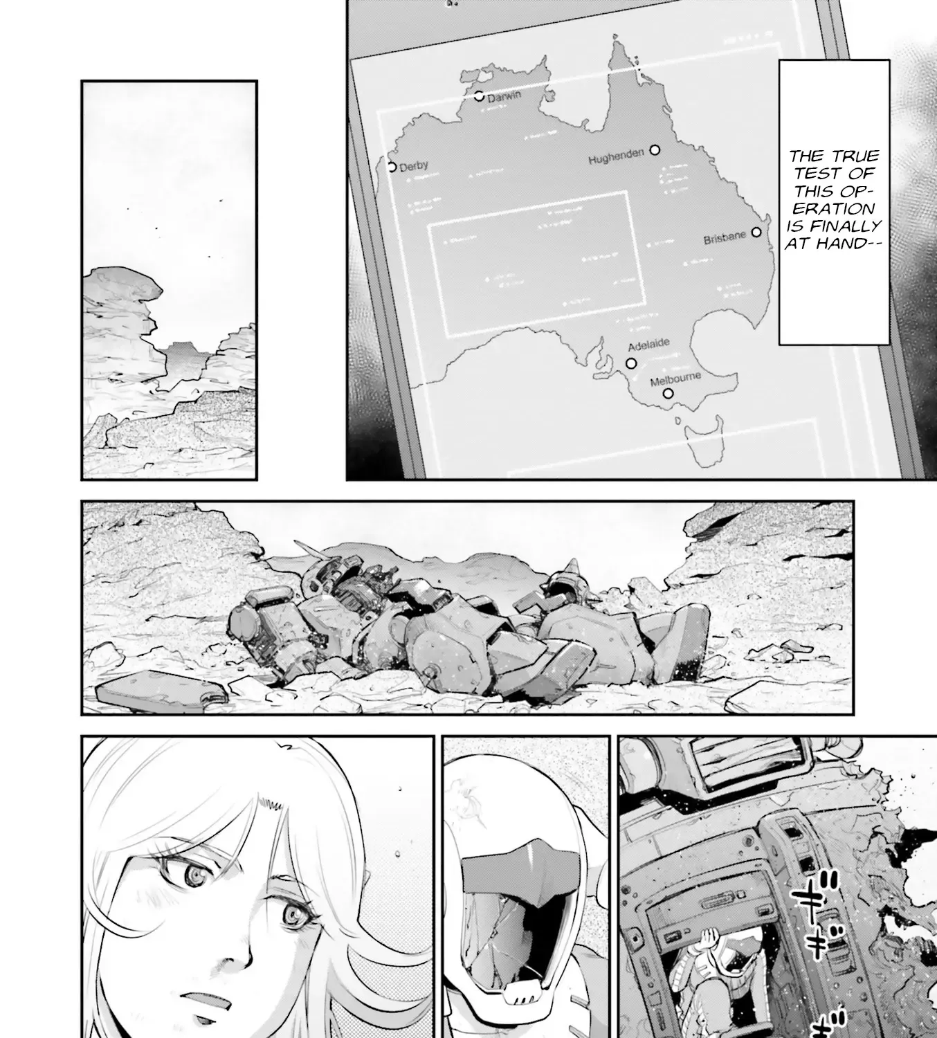 Mobile Suit Gundam Ground Zero - Rise From The Ashes - Page 38