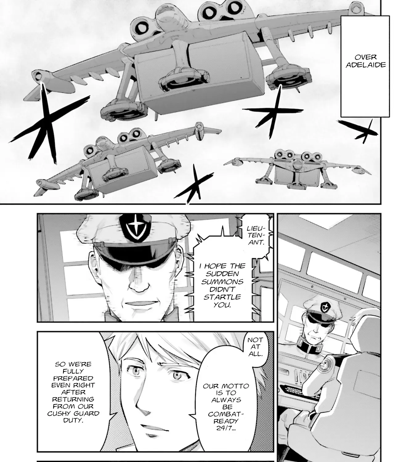 Mobile Suit Gundam Ground Zero - Rise From The Ashes - Page 44