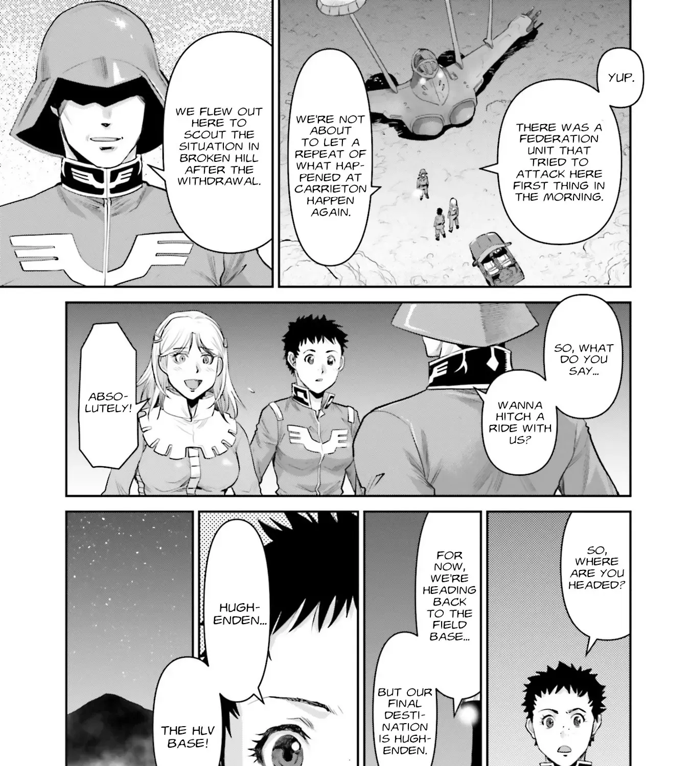 Mobile Suit Gundam Ground Zero - Rise From The Ashes - Page 52