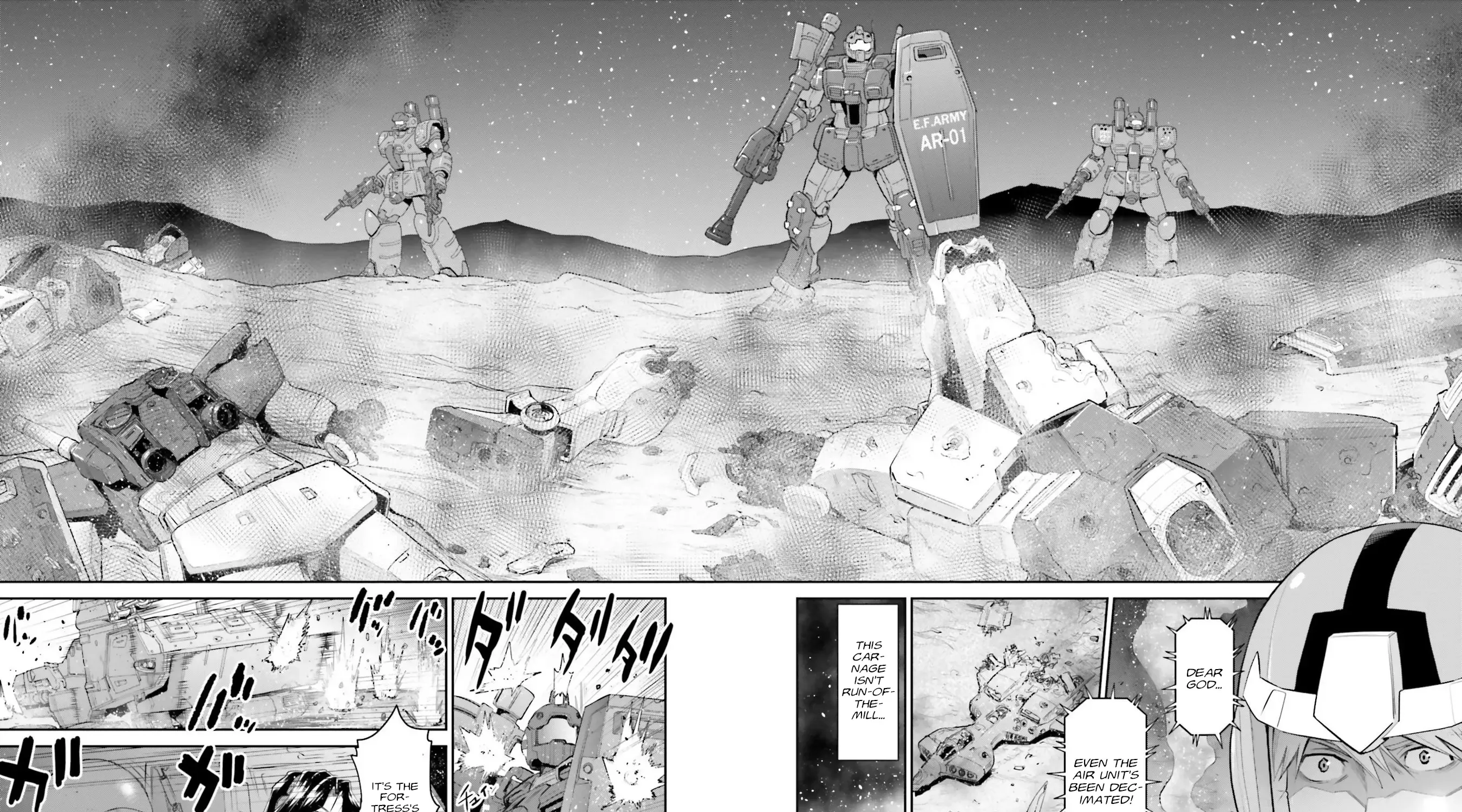 Mobile Suit Gundam Ground Zero - Rise From The Ashes - Page 42