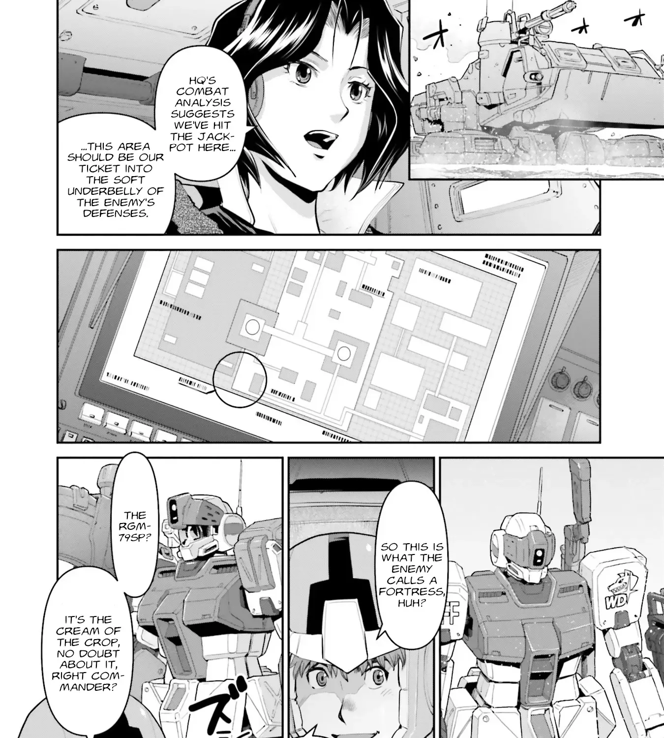 Mobile Suit Gundam Ground Zero - Rise From The Ashes - Page 38