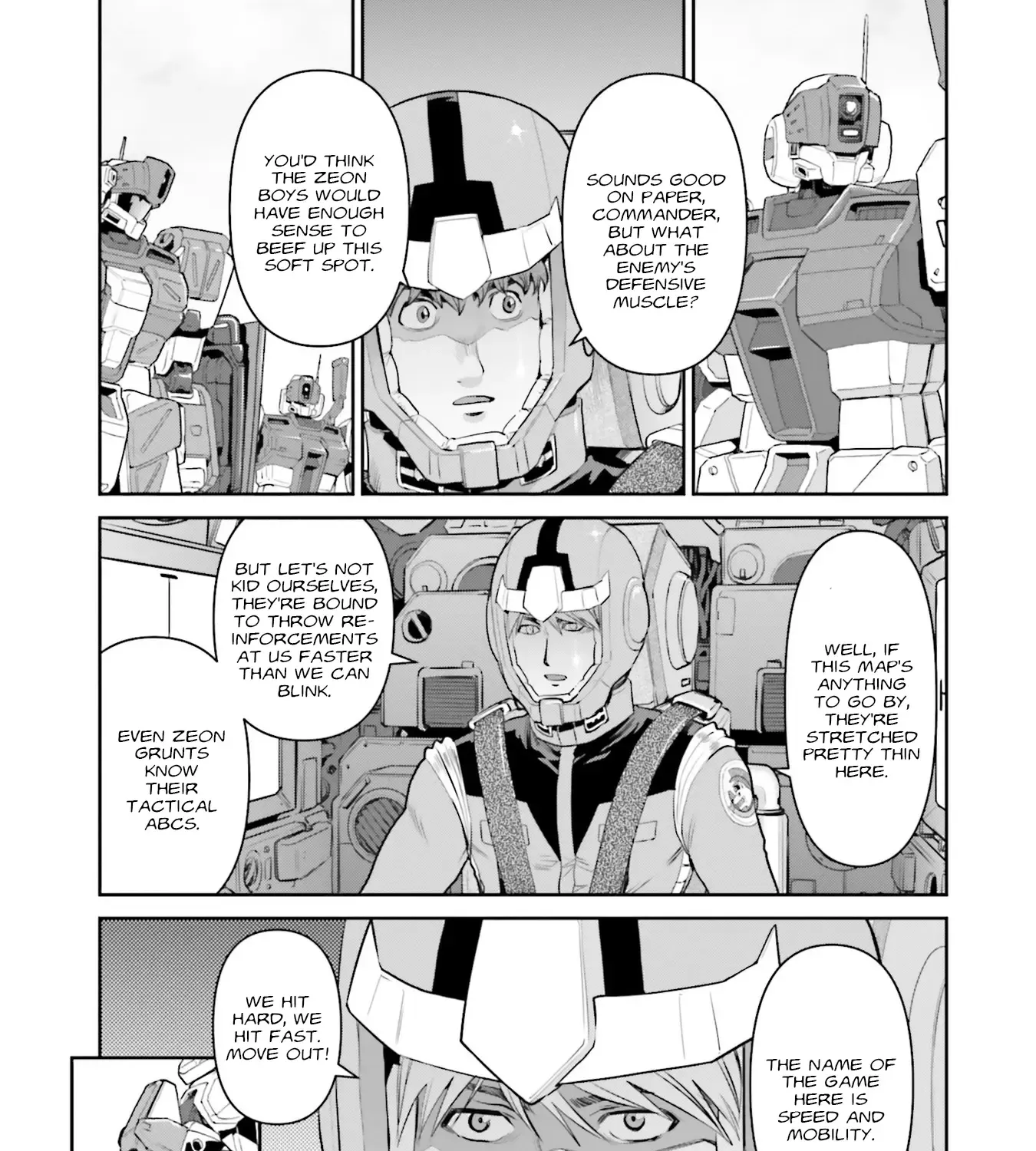 Mobile Suit Gundam Ground Zero - Rise From The Ashes - Page 44