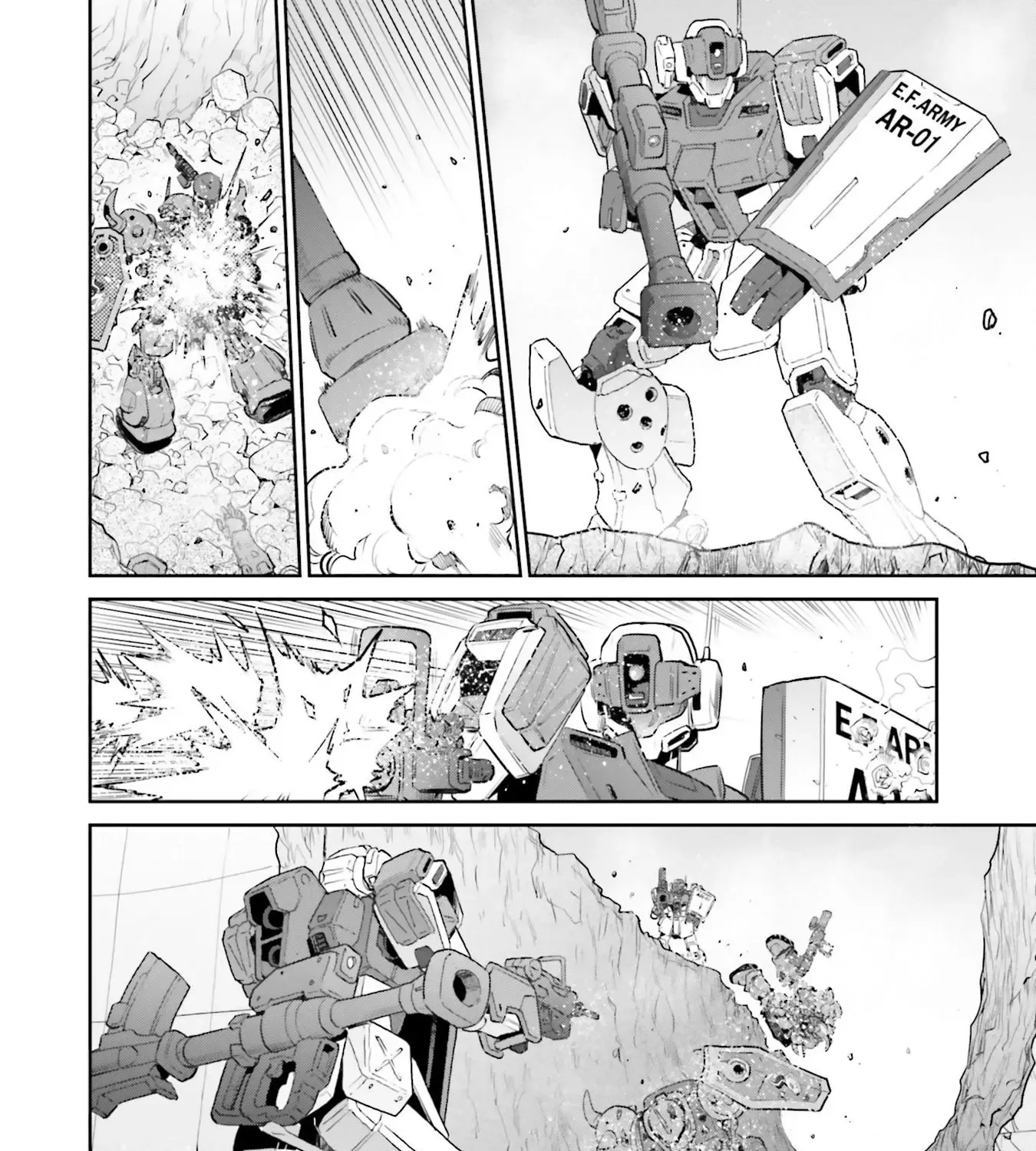 Mobile Suit Gundam Ground Zero - Rise From The Ashes - Page 38