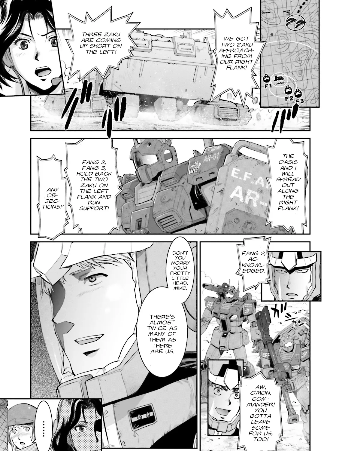 Mobile Suit Gundam Ground Zero - Rise From The Ashes - Page 43