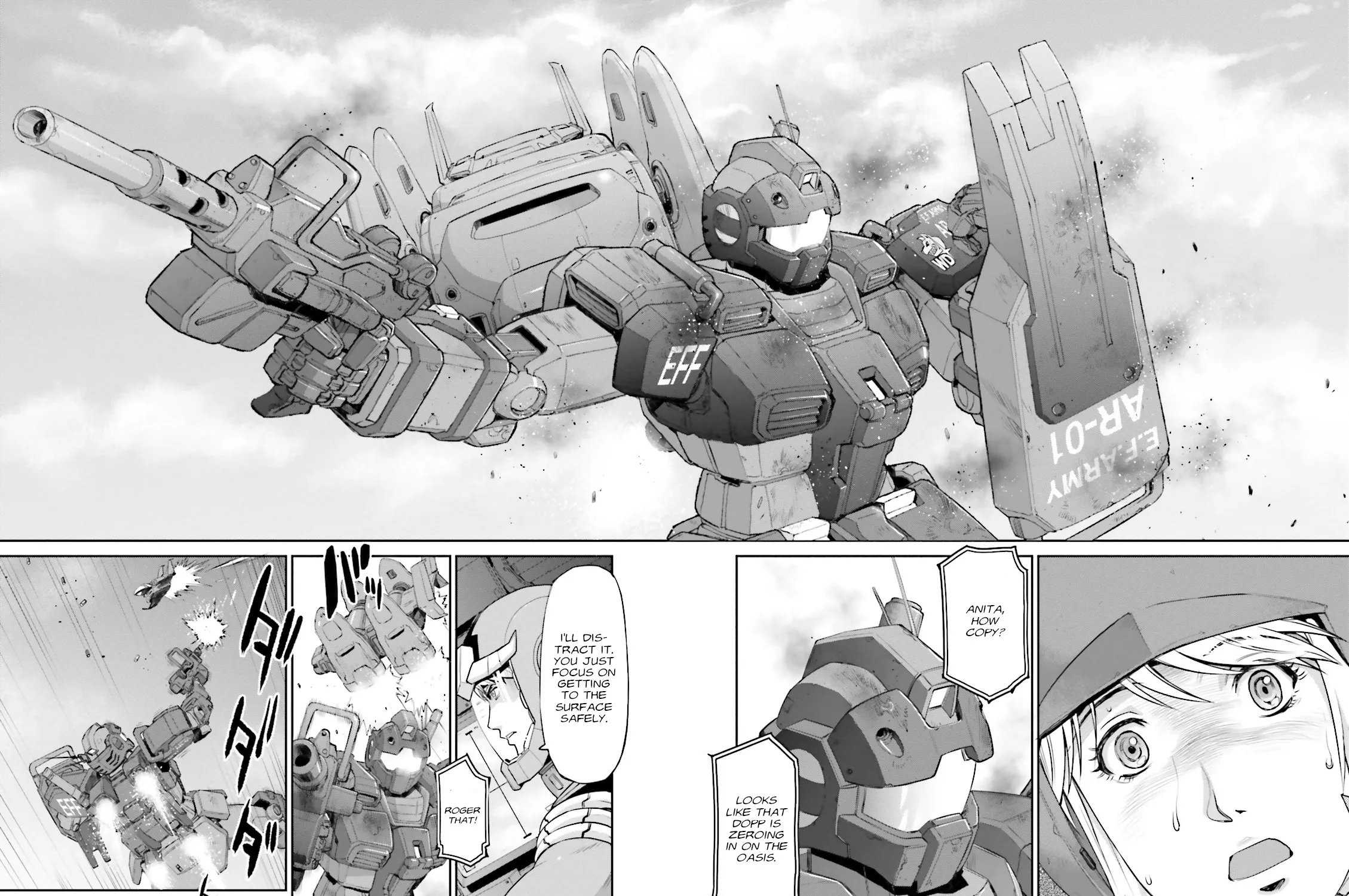 Mobile Suit Gundam Ground Zero - Rise From The Ashes - Page 7