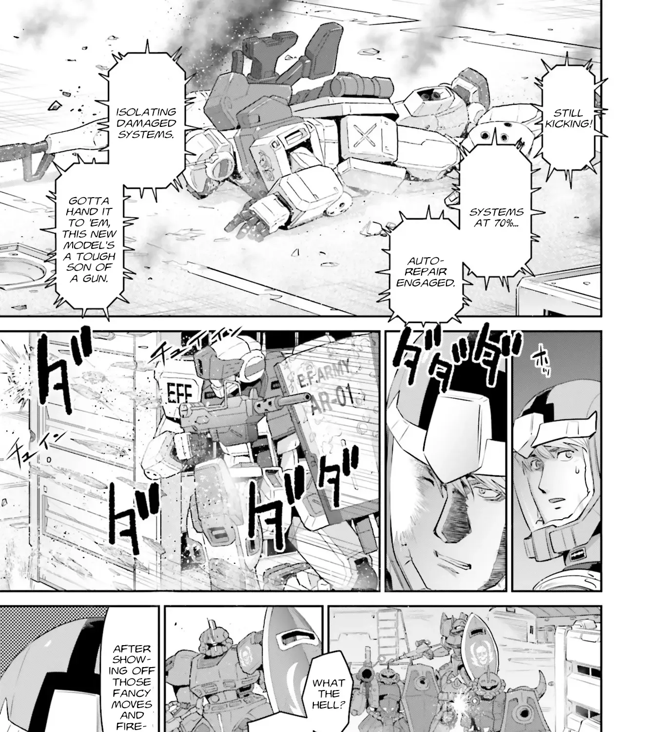 Mobile Suit Gundam Ground Zero - Rise From The Ashes - Page 50