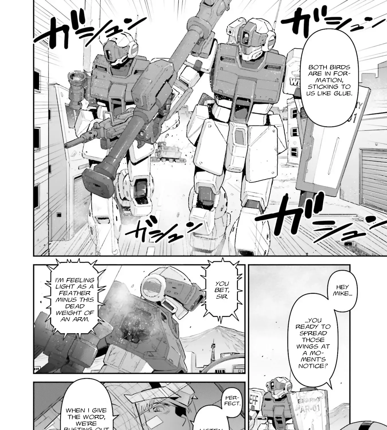 Mobile Suit Gundam Ground Zero - Rise From The Ashes - Page 10