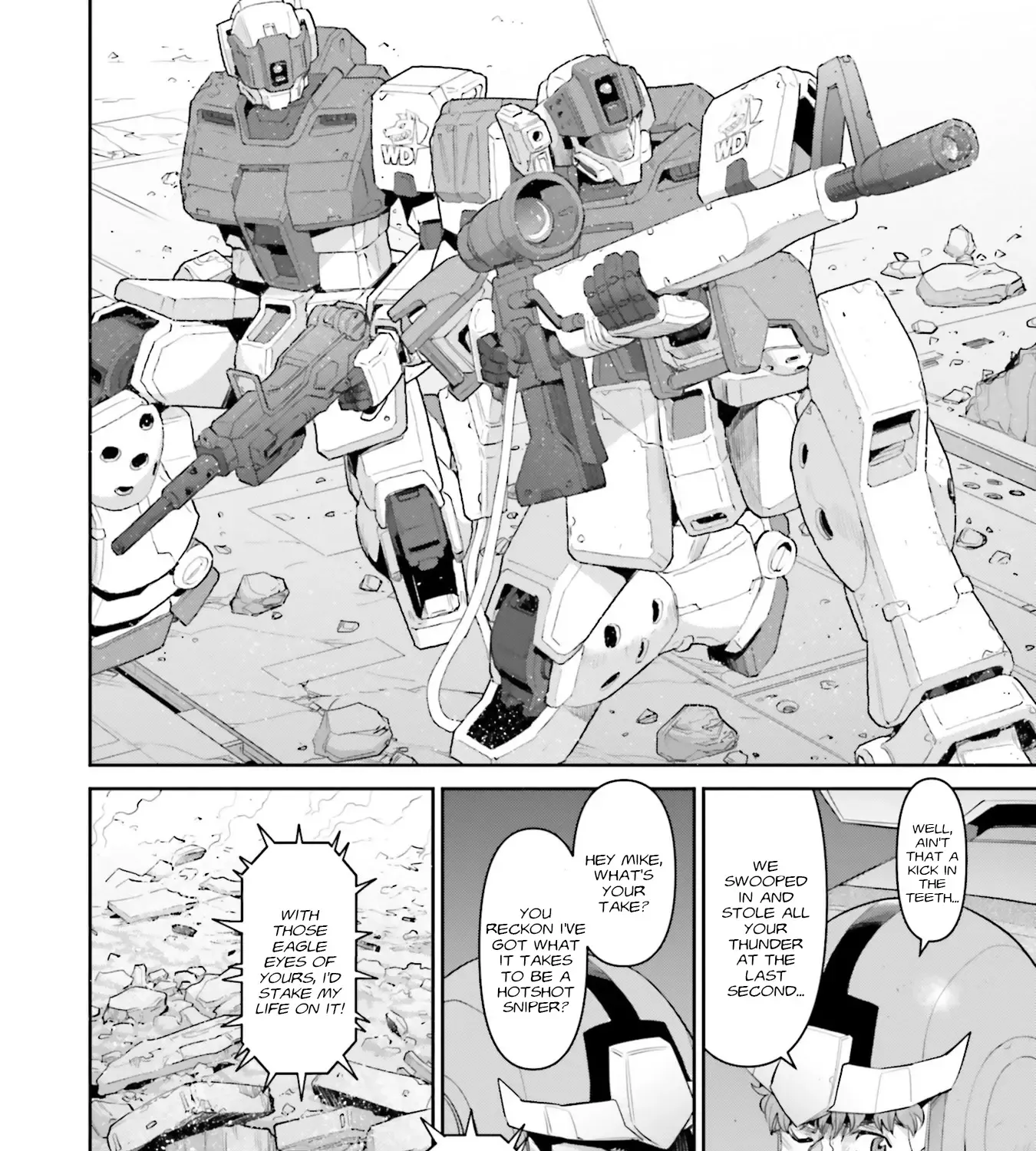 Mobile Suit Gundam Ground Zero - Rise From The Ashes - Page 38