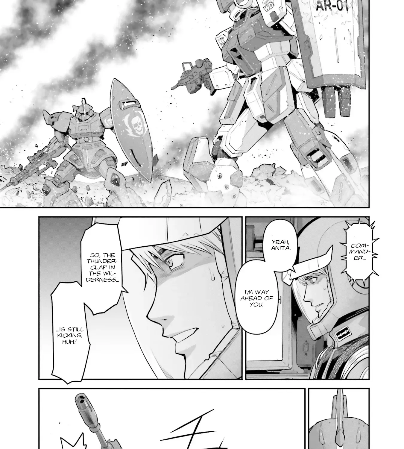 Mobile Suit Gundam Ground Zero - Rise From The Ashes - Page 44