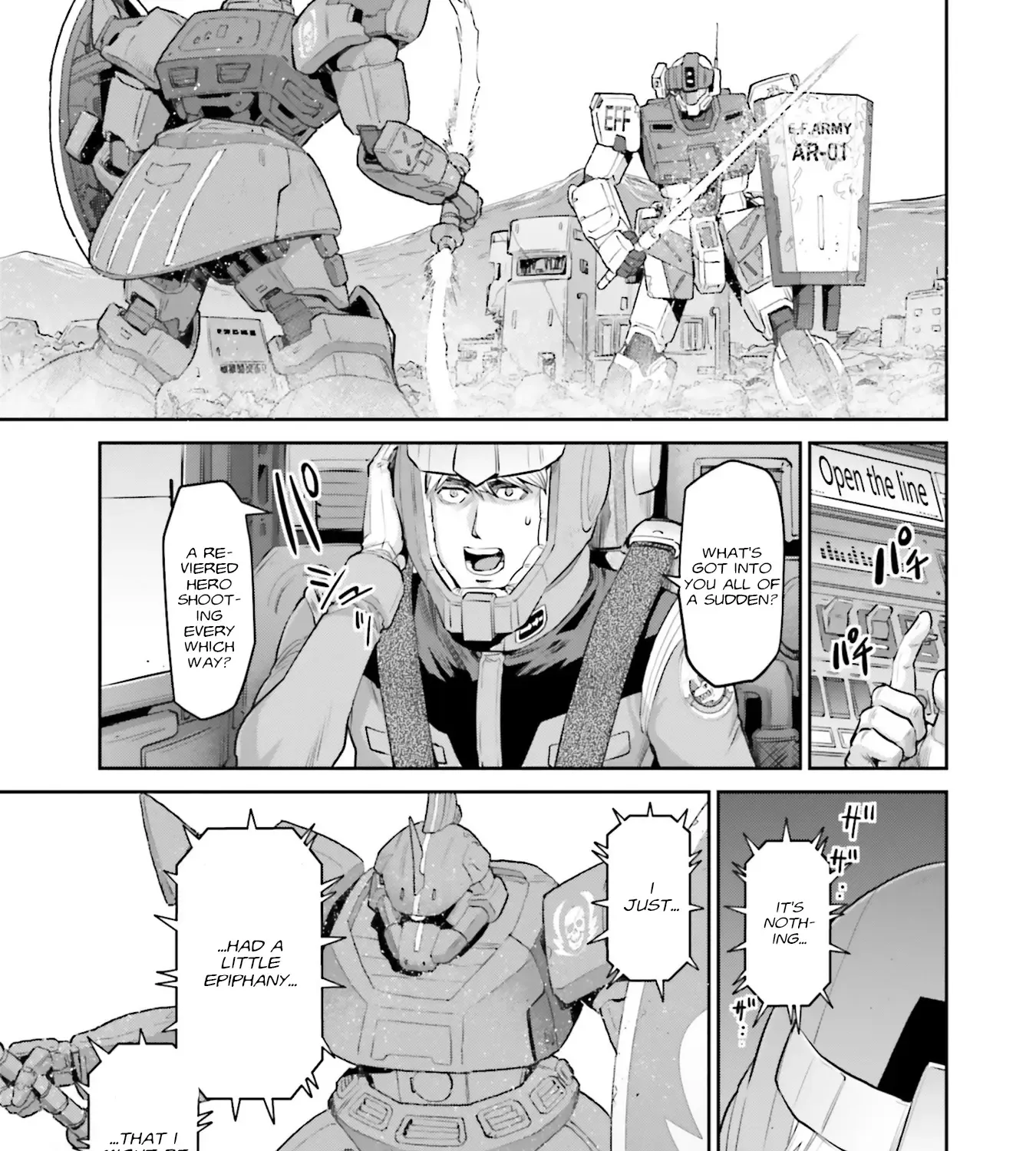 Mobile Suit Gundam Ground Zero - Rise From The Ashes - Page 52