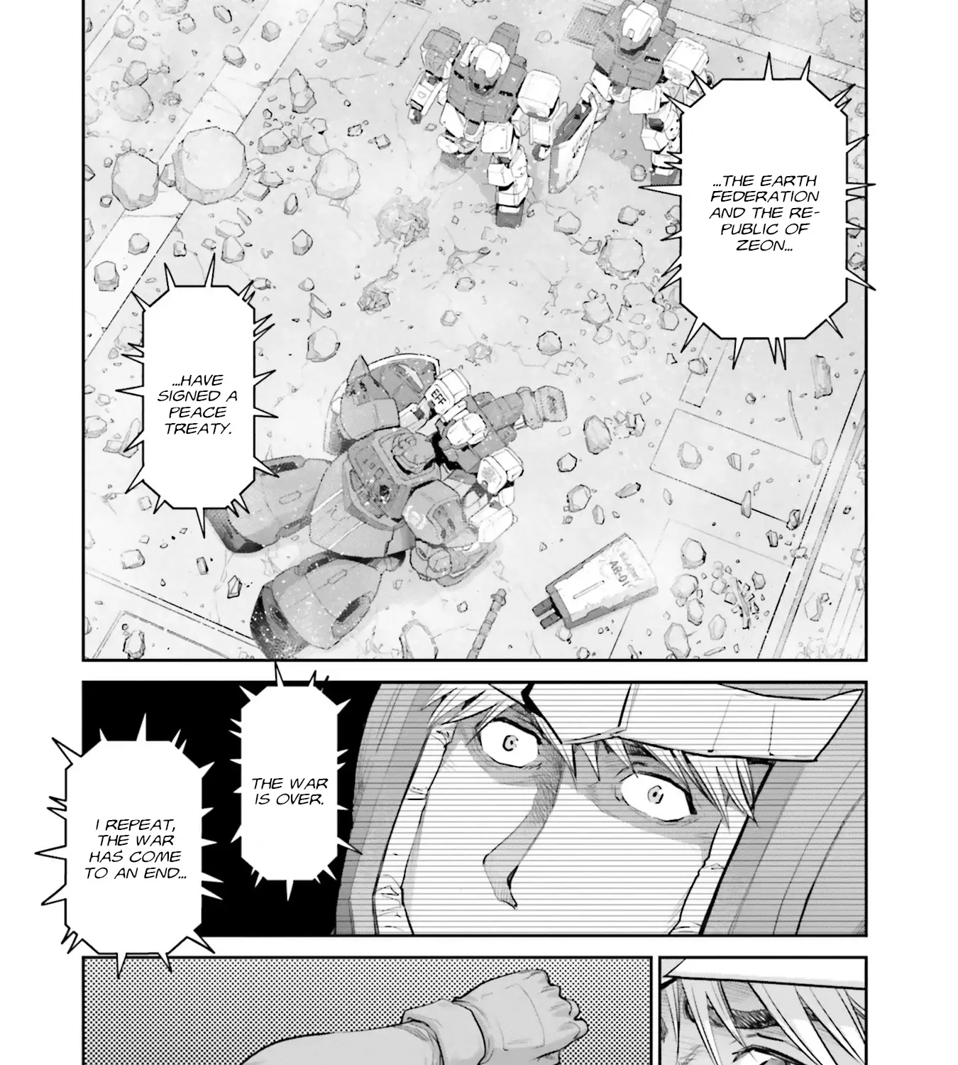 Mobile Suit Gundam Ground Zero - Rise From The Ashes - Page 14