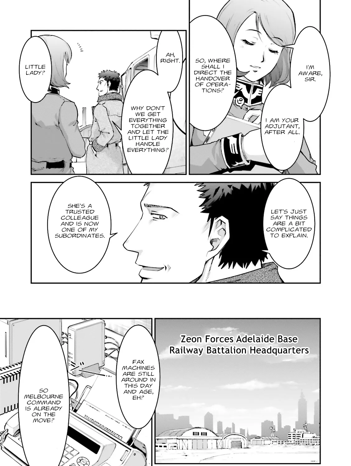 Mobile Suit Gundam Ground Zero - Rise From The Ashes - Page 19