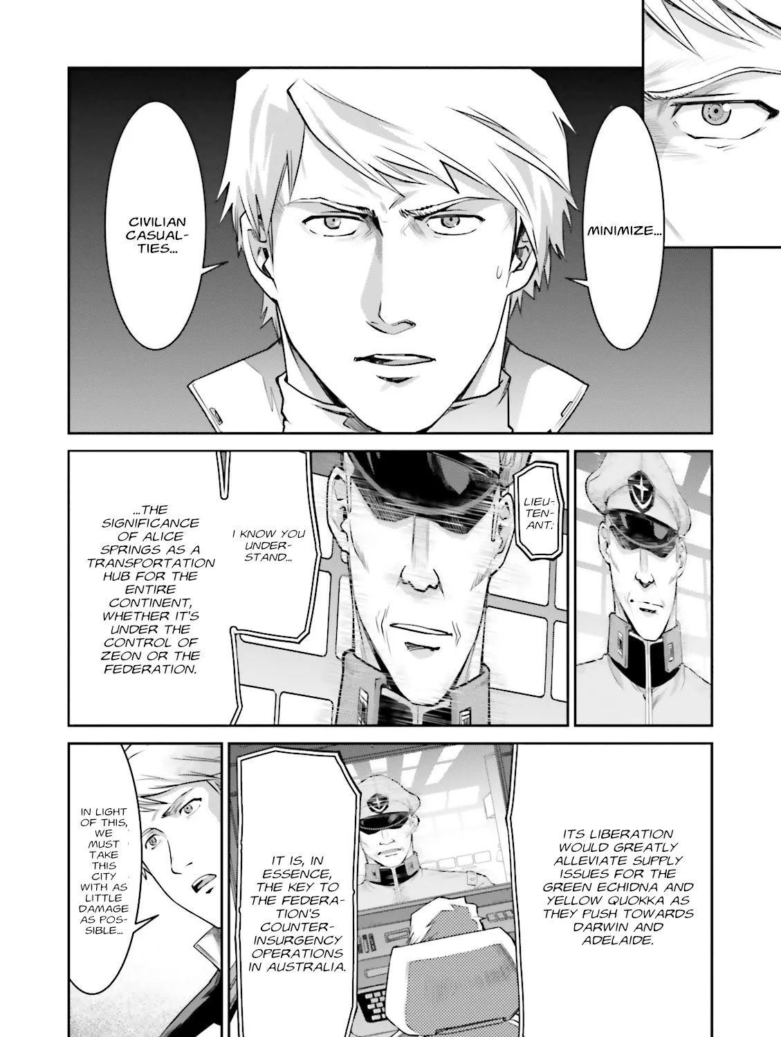 Mobile Suit Gundam Ground Zero - Rise From The Ashes - Page 49