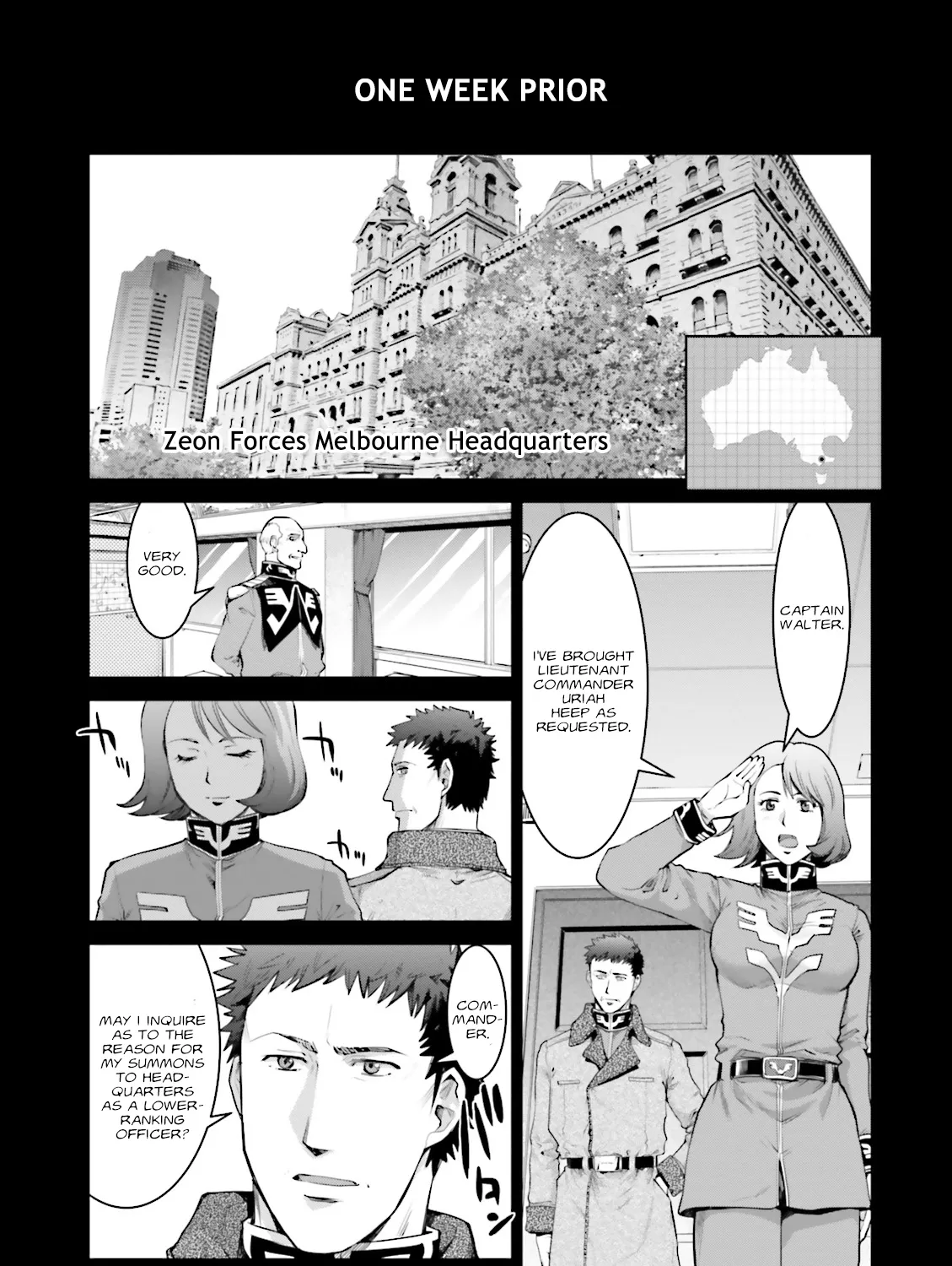 Mobile Suit Gundam Ground Zero - Rise From The Ashes - Page 7