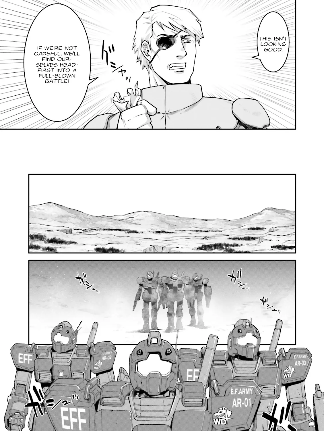 Mobile Suit Gundam Ground Zero - Rise From The Ashes - Page 19