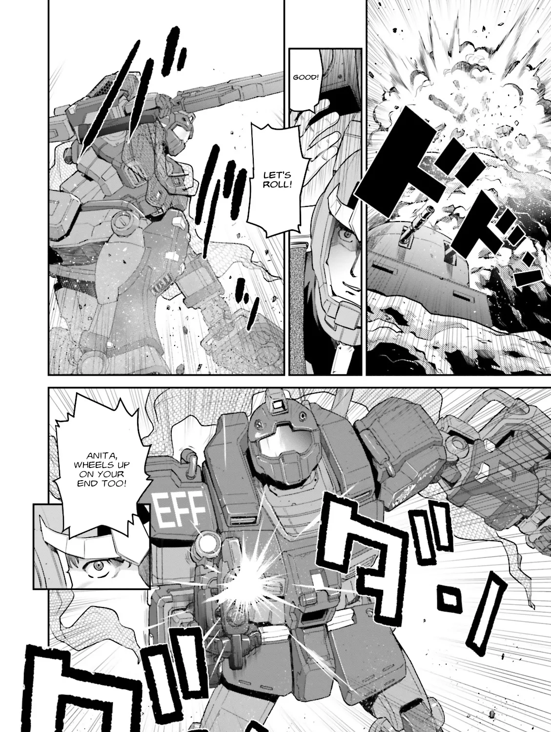 Mobile Suit Gundam Ground Zero - Rise From The Ashes - Page 37