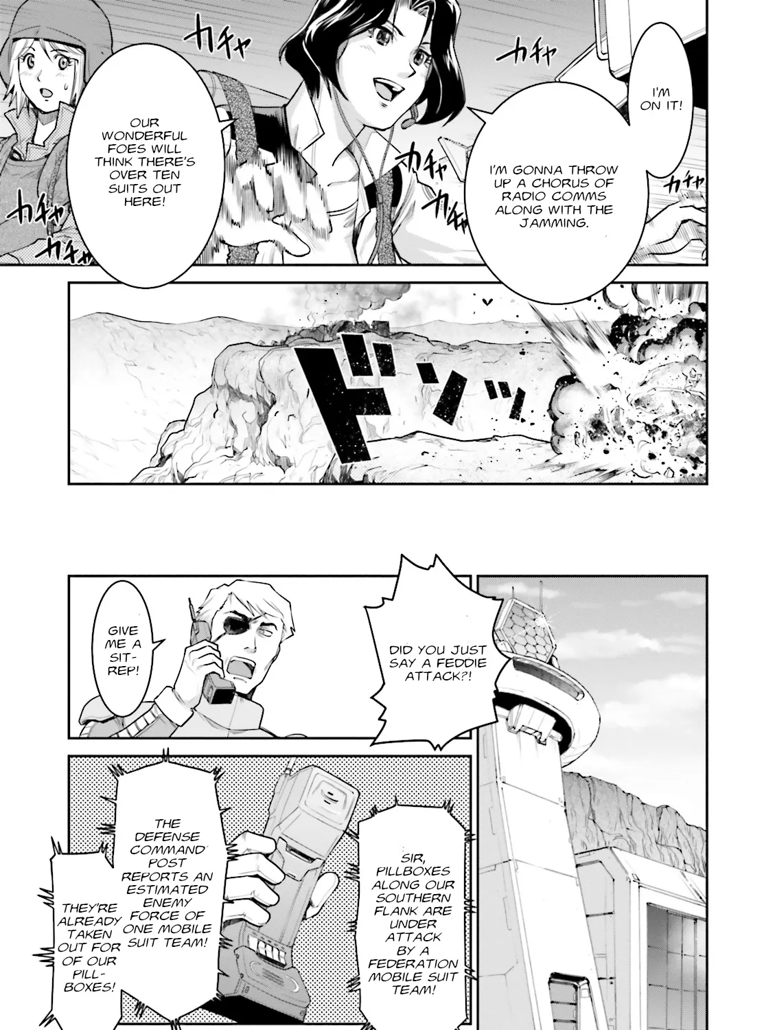 Mobile Suit Gundam Ground Zero - Rise From The Ashes - Page 39