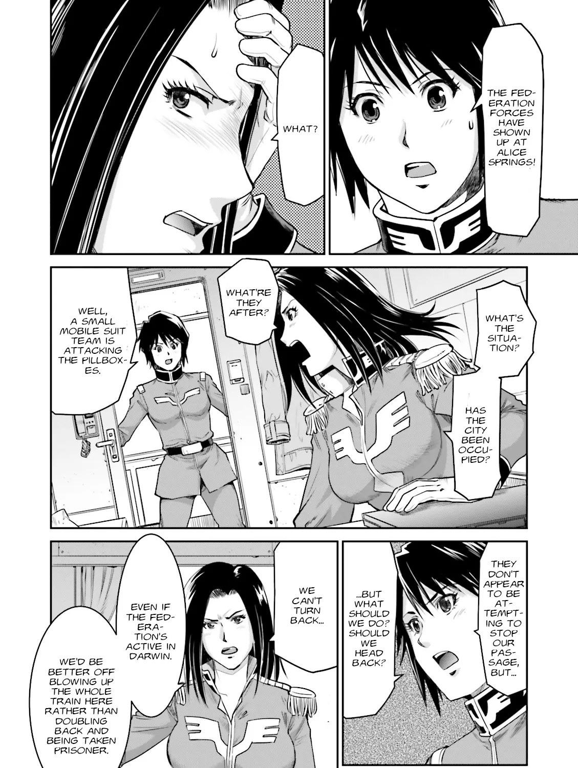 Mobile Suit Gundam Ground Zero - Rise From The Ashes - Page 45