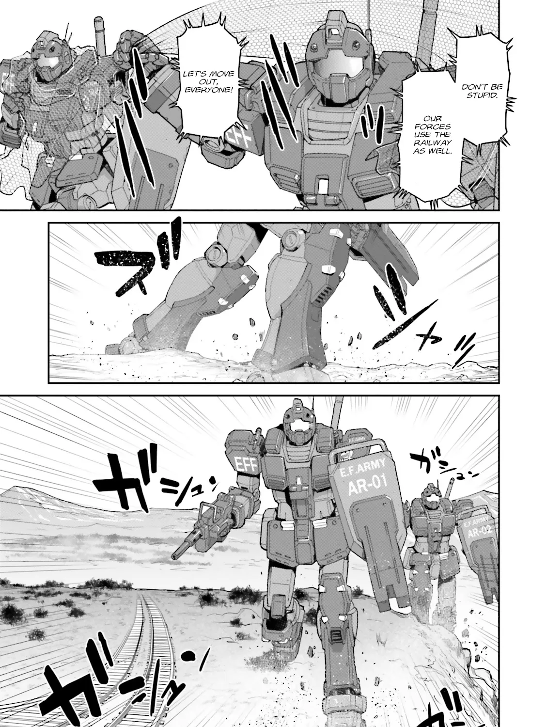 Mobile Suit Gundam Ground Zero - Rise From The Ashes - Page 59