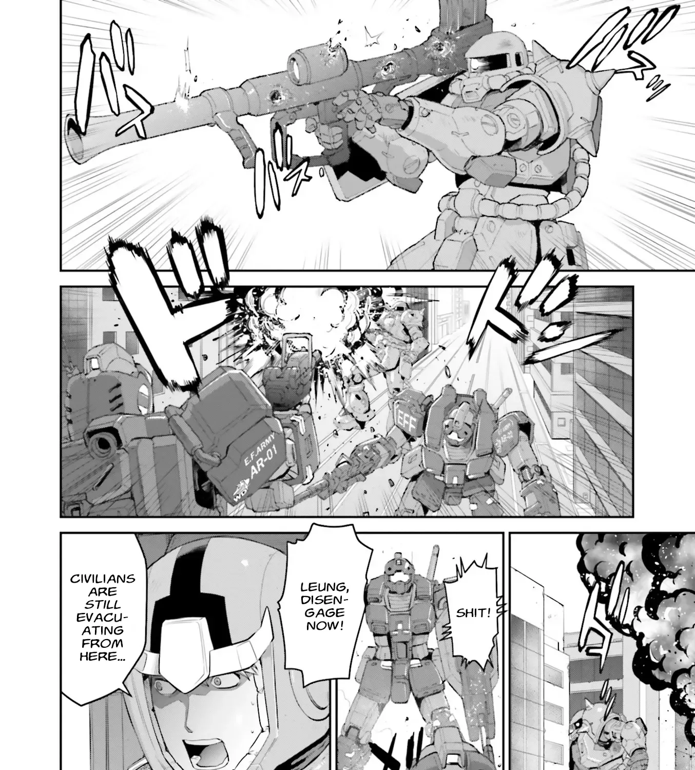 Mobile Suit Gundam Ground Zero - Rise From The Ashes - Page 22