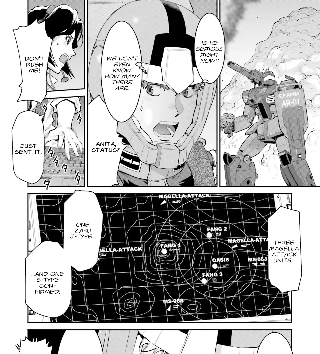 Mobile Suit Gundam Ground Zero - Rise From The Ashes - Page 16