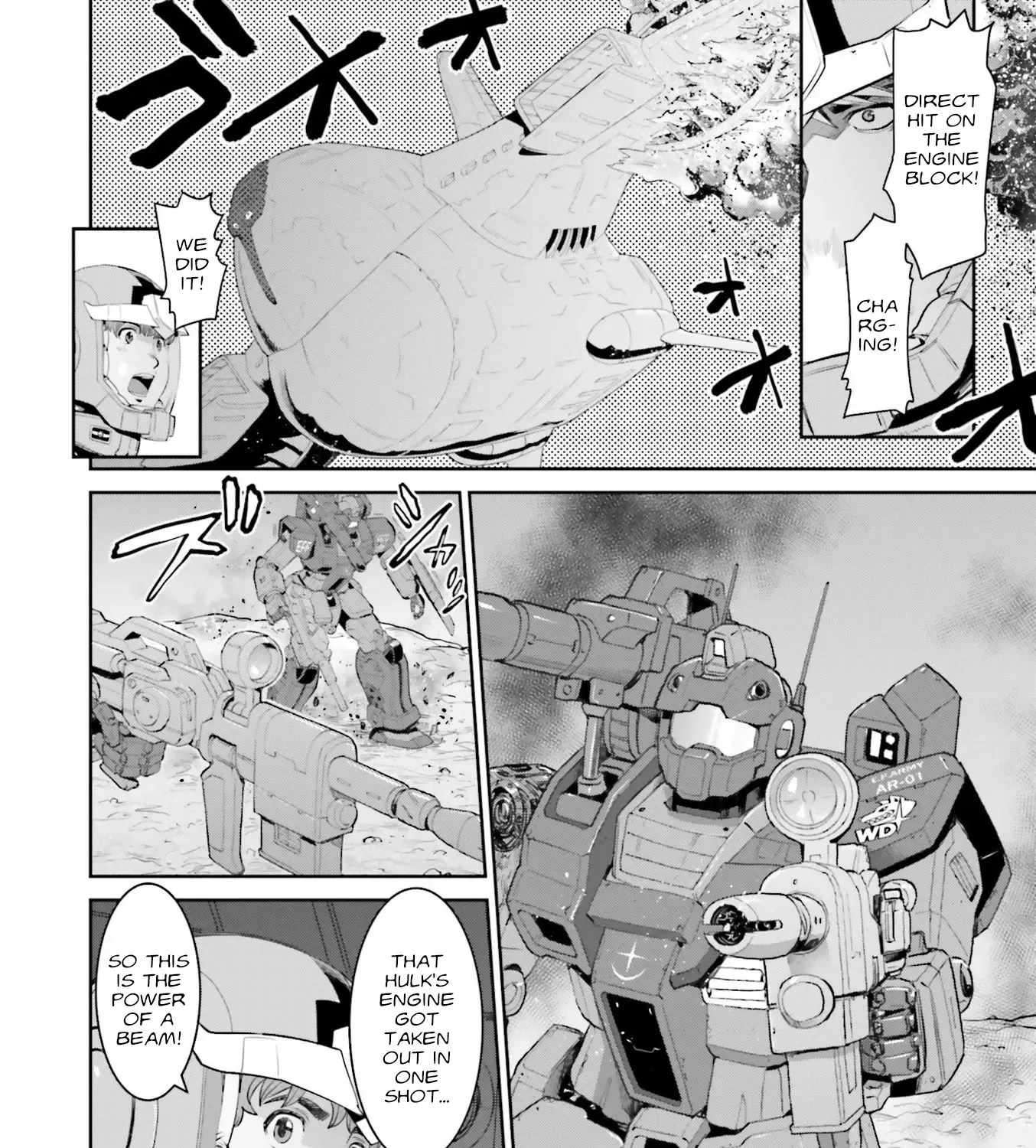 Mobile Suit Gundam Ground Zero - Rise From The Ashes - Page 46