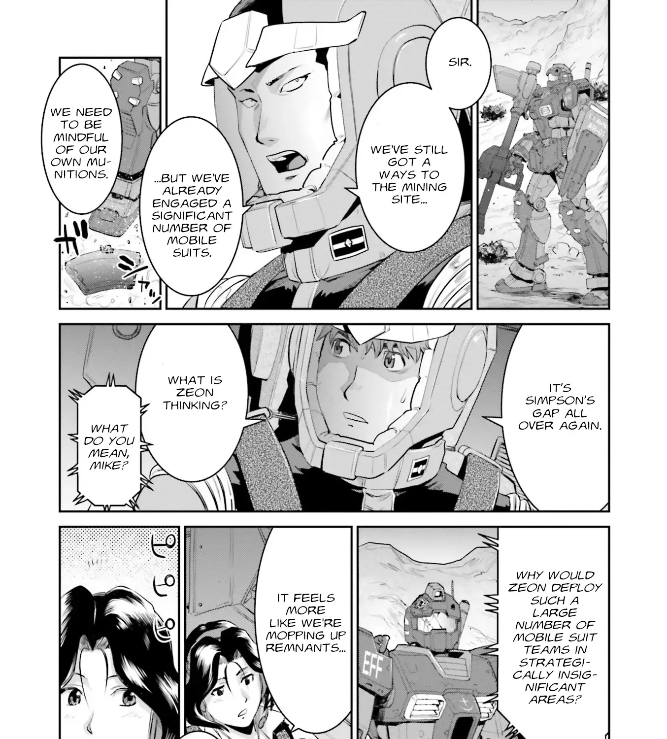 Mobile Suit Gundam Ground Zero - Rise From The Ashes - Page 12