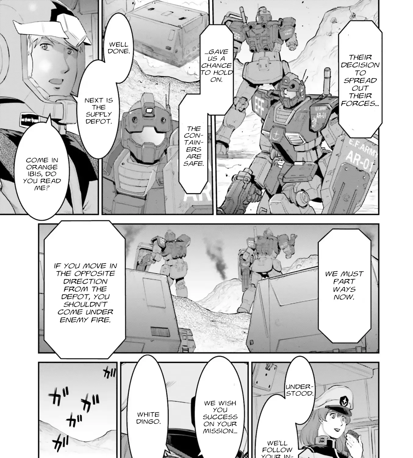 Mobile Suit Gundam Ground Zero - Rise From The Ashes - Page 36