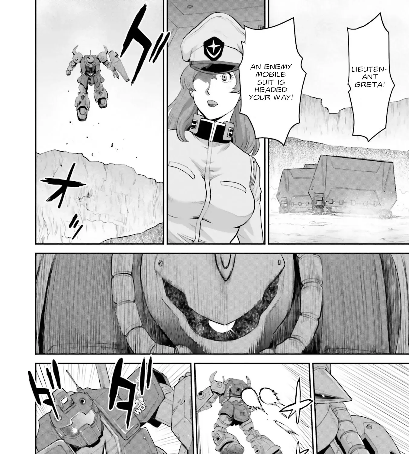 Mobile Suit Gundam Ground Zero - Rise From The Ashes - Page 46