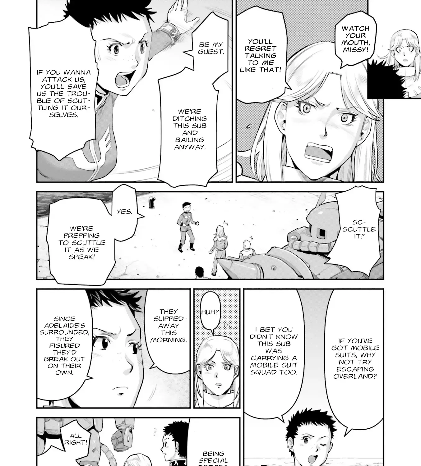 Mobile Suit Gundam Ground Zero - Rise From The Ashes - Page 40