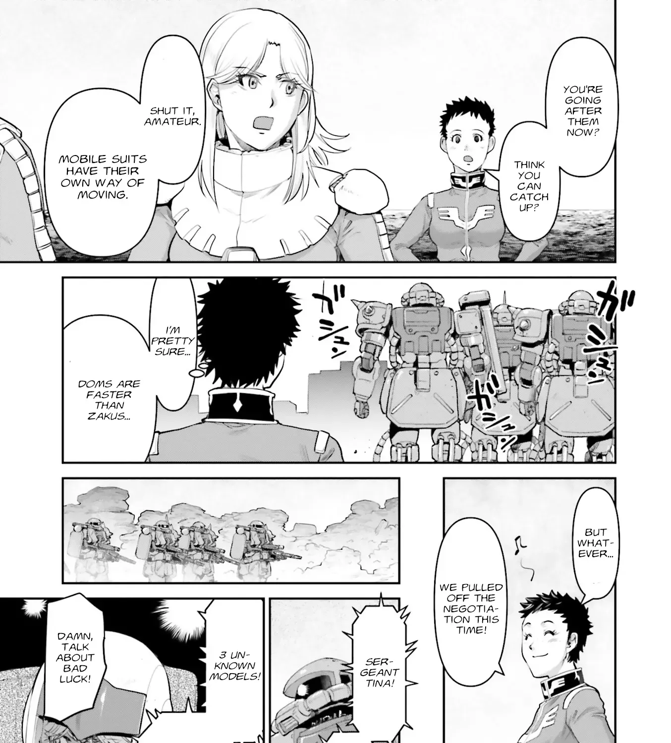 Mobile Suit Gundam Ground Zero - Rise From The Ashes - Page 42