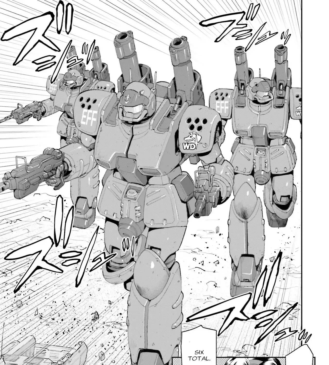 Mobile Suit Gundam Ground Zero - Rise From The Ashes - Page 46