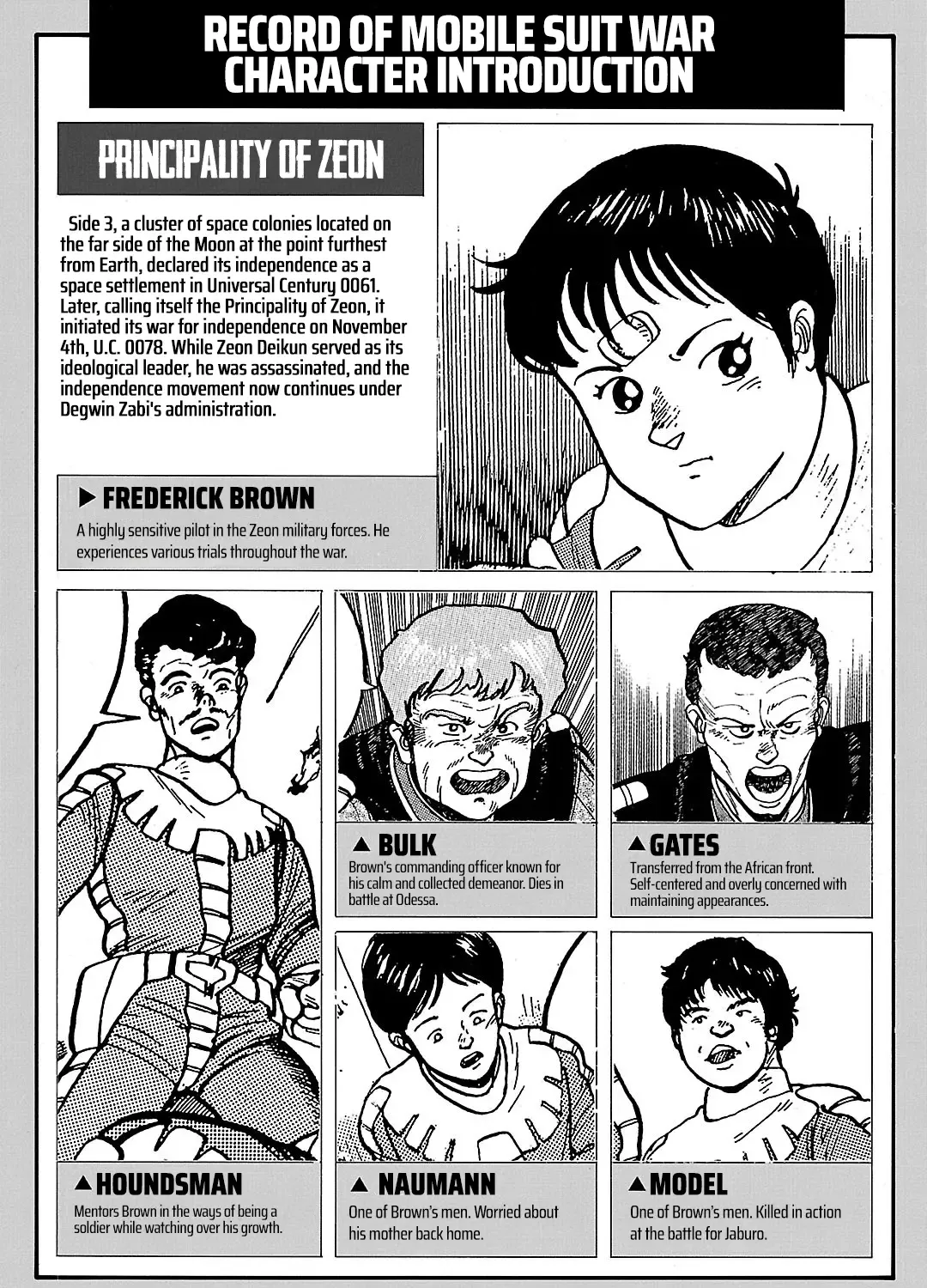 Mobile Suit Gundam: Record of Mobile Suit Wars Chapter 1 page 19 - MangaKakalot