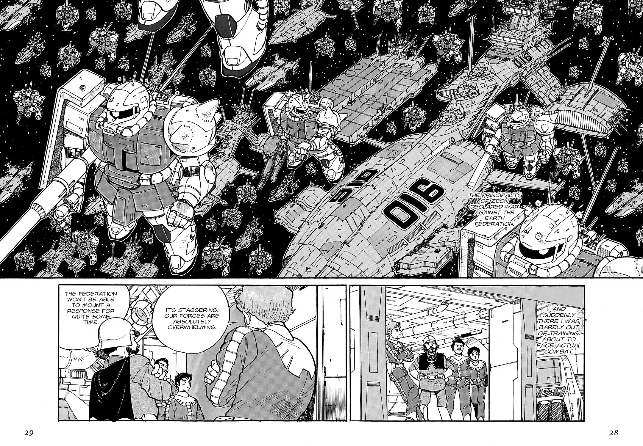 Mobile Suit Gundam: Record of Mobile Suit Wars Chapter 1 page 57 - MangaKakalot