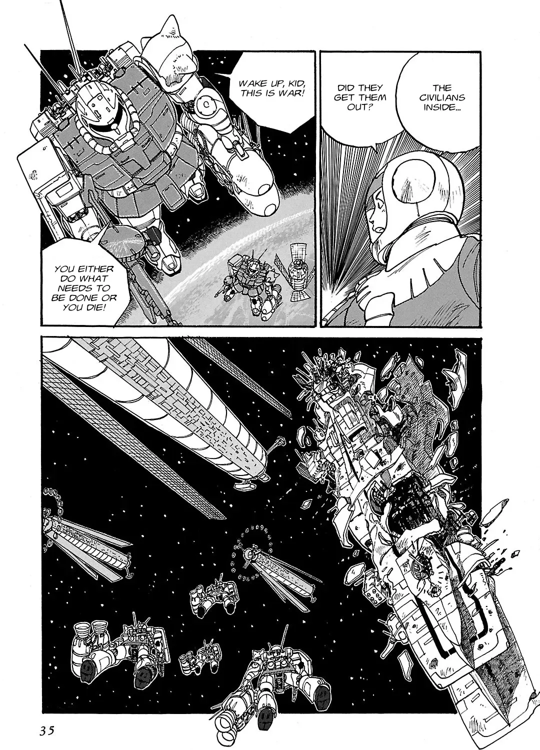 Mobile Suit Gundam: Record of Mobile Suit Wars Chapter 1 page 69 - MangaKakalot