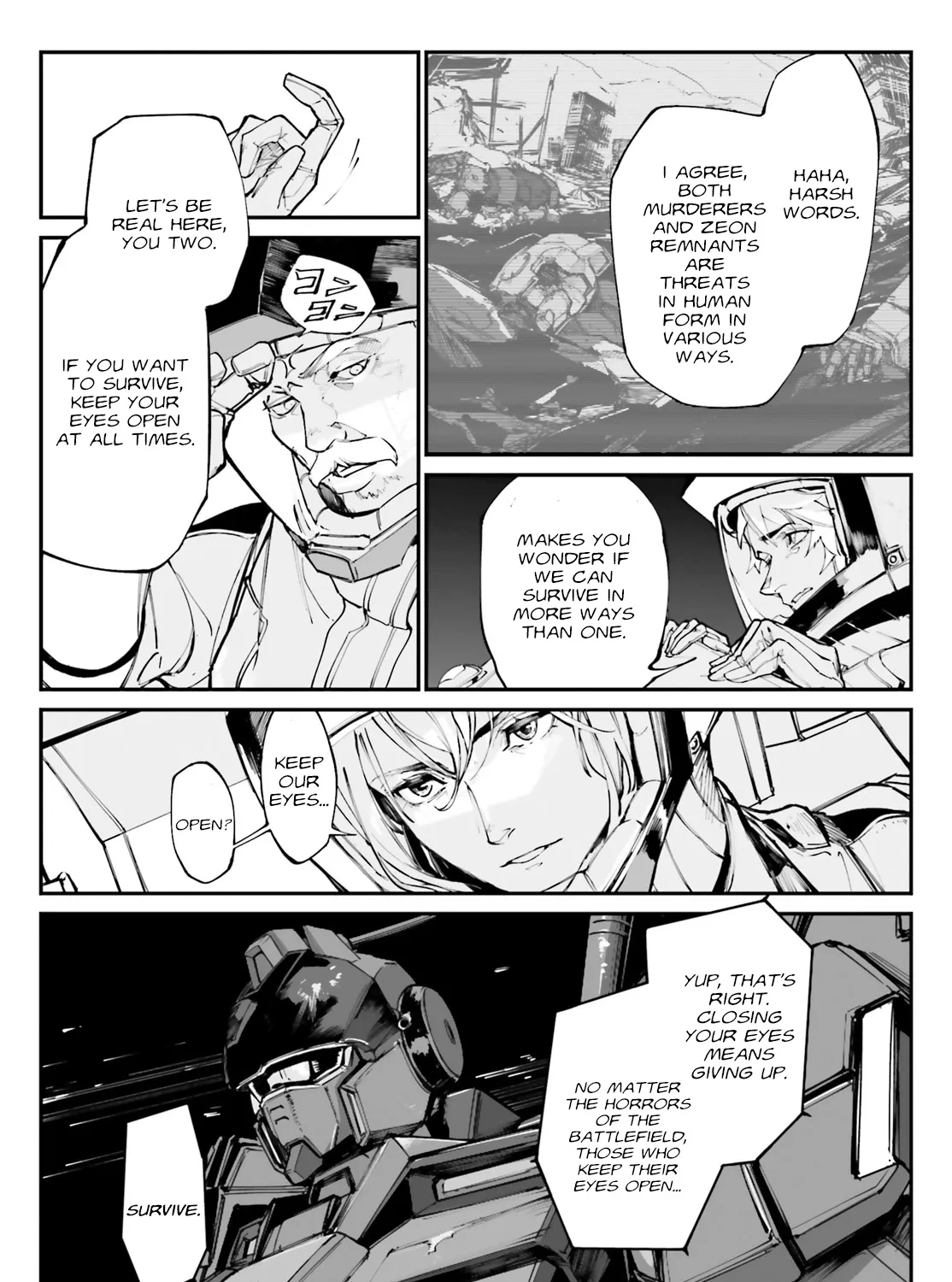 Mobile Suit Gundam Wearwolf Chapter 5 page 13 - MangaNato